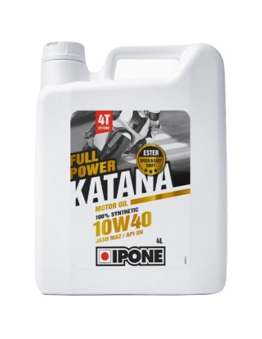 Aceite Ipone Full Power Katana 10W40 4L 4T