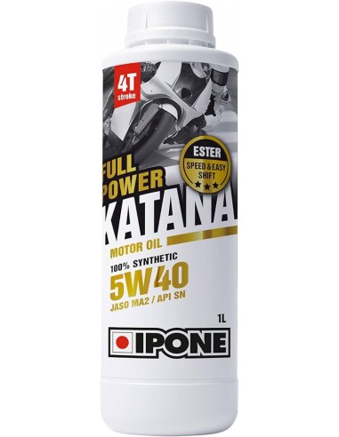 Aceite Ipone Full Power Katana 5W40 1L 4T