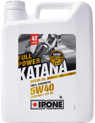 Aceite Ipone Full Power Katana 5W40 4L 4T