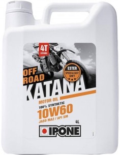 Aceite Ipone Katana Off Road 10W60 4L 4T