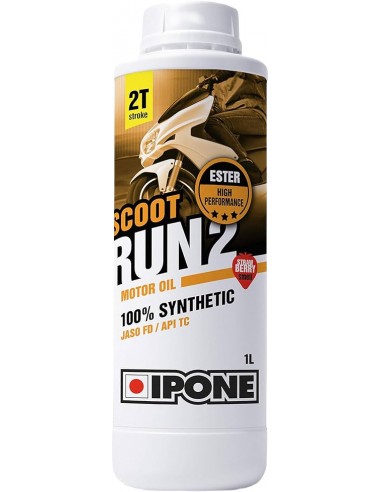 Aceite Ipone Scoot Run 2 Fraise 2T 1L