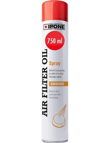 Aceite de Filtro de Aire Ipone Air Filter Aerosol 750ML