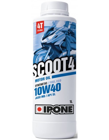 Aceite Ipone Scoot 4 10W40 1L 4T