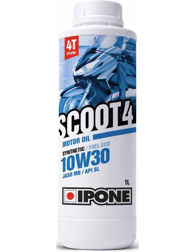 Aceite Ipone Scoot 4 10W30 1L 4T