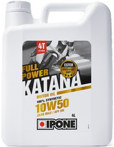 Aceite Ipone Full Power Katana 10W50 4L 4T
