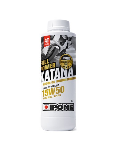 Aceite Ipone Full Power Katana 15W50 1L 4T