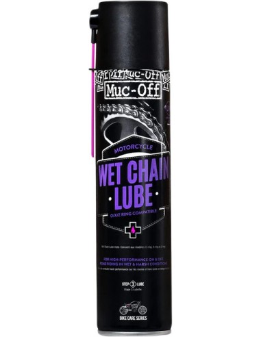 Grasa de Cadena Muc-Off Wet Chain Lube 400ml Ref.611