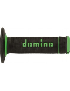 Puños Domino Off Road X-Treme A190 Cerrado Negro y verde