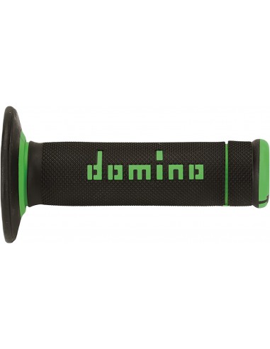 Puños Domino Off Road X-Treme A190 Cerrado Negro y verde