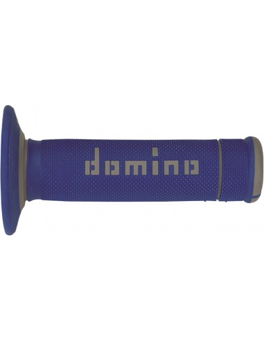 Puños Domino Off Road X-Treme A190 Cerrado Azul y gris