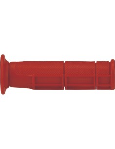 Puños Domino ATV Cerrado Rojo