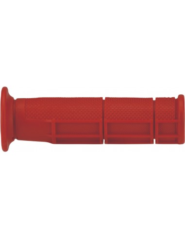 Puños Domino ATV Cerrado Rojo