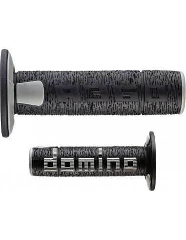 Puños Domino Off Road RPS A360 Cerrado Negro y naranja