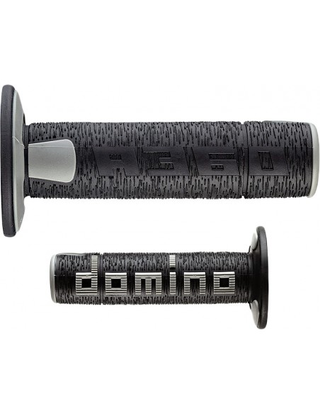 Puños Domino Off Road RPS A360 Cerrado Negro y naranja