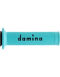 Puños Domino On Road A010 Abierto Cyan y negro