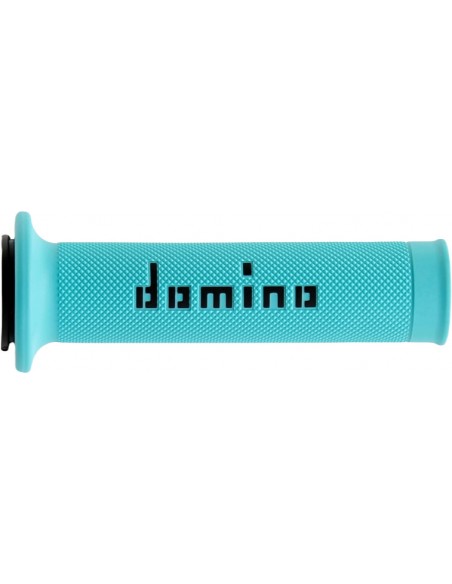 Puños Domino On Road A010 Abierto Cyan y negro