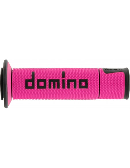 Puños Domino On Road A450 Abierto Fucsia y negro