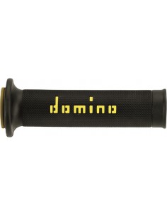 Puños Domino On Road A010 Abierto Negro y amarillo