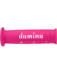 Puños Domino A250 SuperSoft Abiertos Fucsia y blanco
