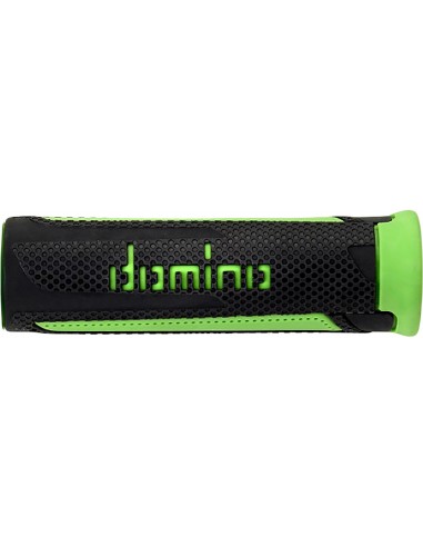 Puños Domino Turismo A350 Abierto Antracita y verde
