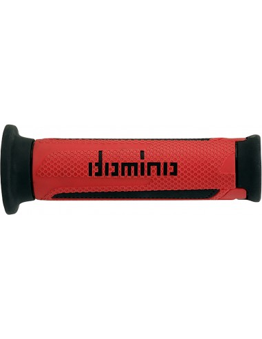 Puños Domino Turismo A350 Abierto Rojo y negro