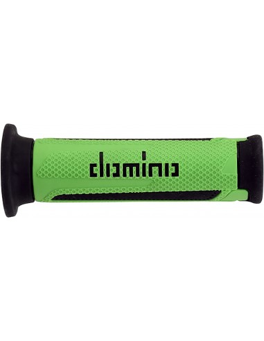 Puños Domino Turismo A350 Abierto Verde y negro