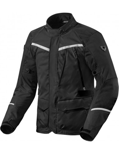 Chaqueta Revit Voltiac 3 H2O | Negro y plata