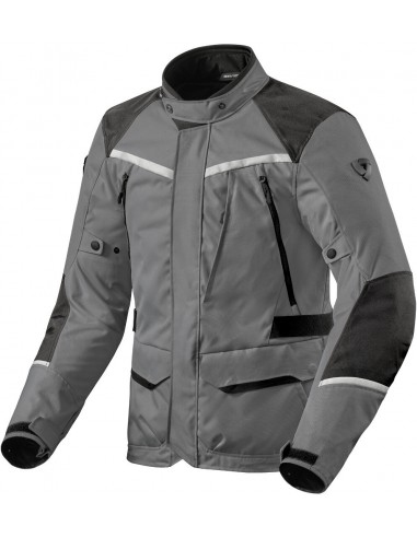 Chaqueta Revit Voltiac 3 H2O | Negro y plata