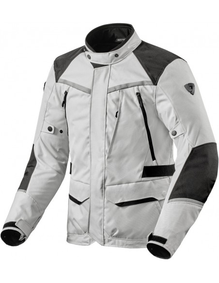 Chaqueta Revit Voltiac 3 H2O | Plata y negro