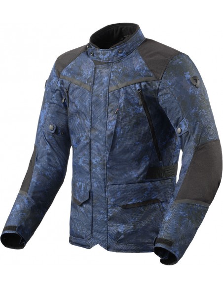 Chaqueta Revit Voltiac 3 H2O | Camuflaje azul
