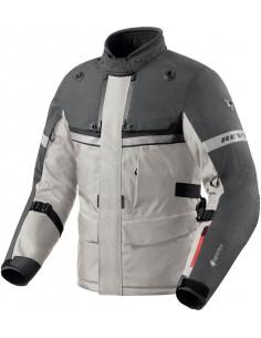 Chaqueta Revit Poseidon 3 Gore-Tex | Plata y antracita