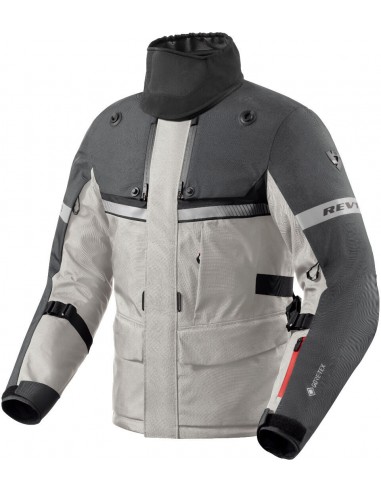 Chaqueta Revit Poseidon 3 Gore-Tex | Plata y antracita