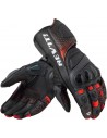 Guantes Revit Control | Negro y rojo fluor