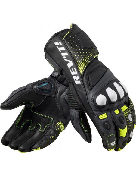 Guantes Revit Control | Negro y amarillo fluor