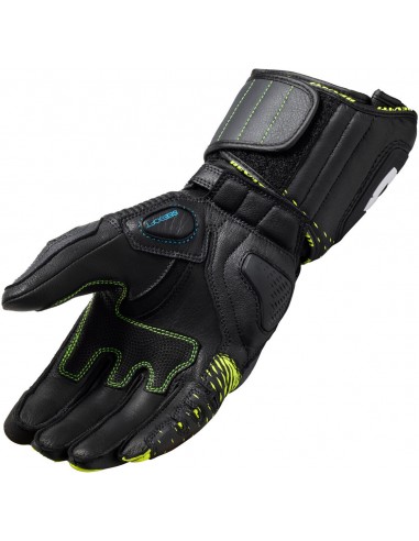 Guantes Revit Control | Negro y amarillo fluor