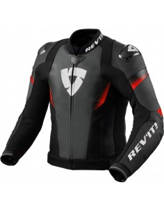 Chaqueta Revit Control | Negro y rojo fluor