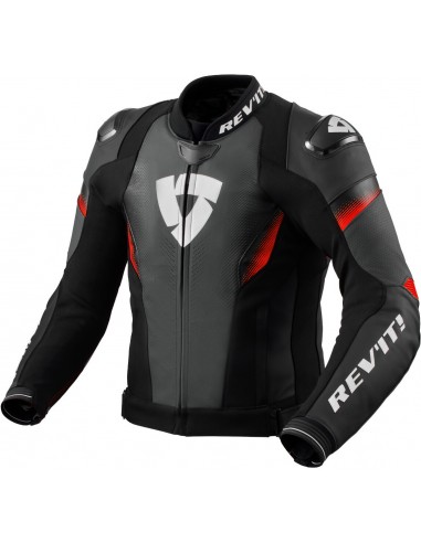 Chaqueta Revit Control | Negro y rojo fluor