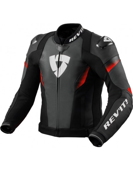 Chaqueta Revit Control | Negro y rojo fluor
