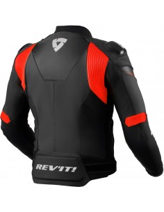 Chaqueta Revit Control | Negro y rojo fluor 2
