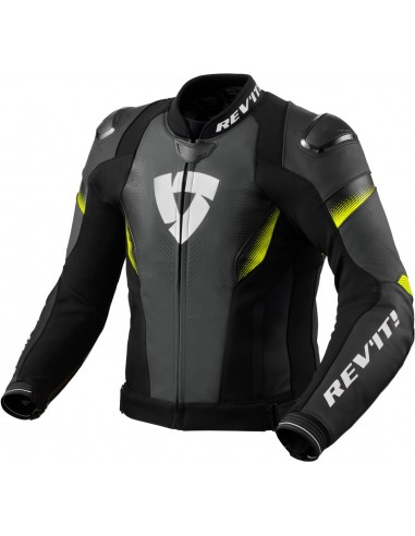 Chaqueta Revit Control | Negro y rojo fluor