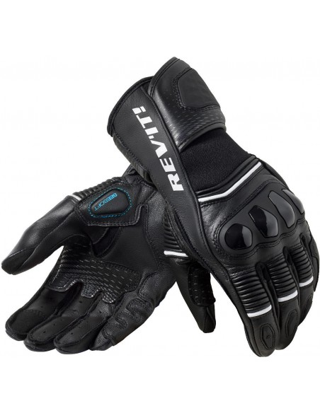 Guantes Revit Xena 4 Ladies | Negro y blanco