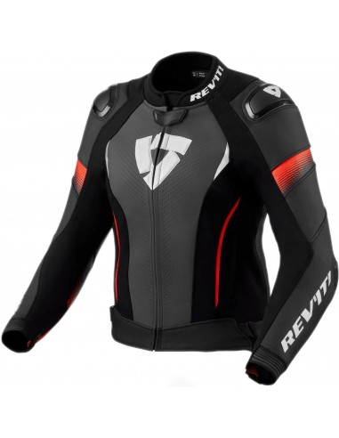 Chaqueta Revit Xena 4 Pro Ladies | Negro y rojo fluor