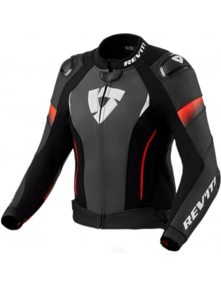 Chaqueta Revit Xena 4 Pro Ladies | Negro y rojo fluor
