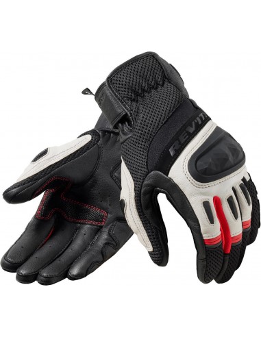 Guantes Revit Dirt 4 | Negro y rojo