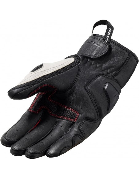 Guantes Revit Dirt 4 | Negro y rojo