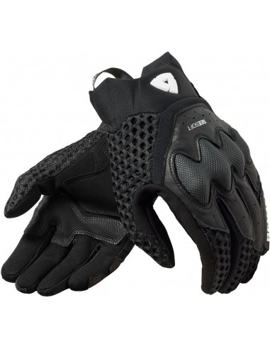 Guantes Revit Veloz | Negro y naranja