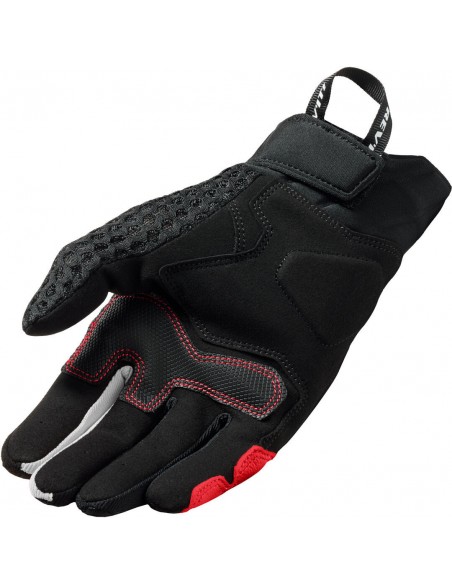 Guantes Revit Veloz | Negro y rojo