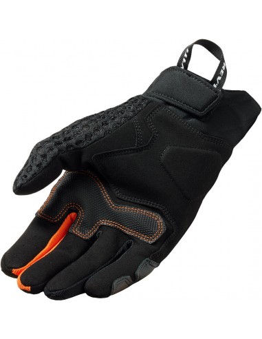 Guantes Revit Veloz | Negro y naranja
