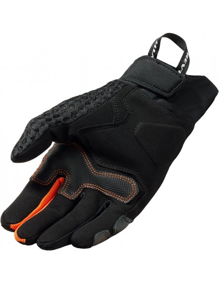 Guantes Revit Veloz | Negro y naranja