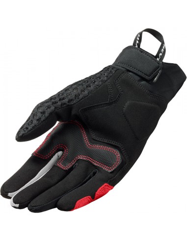 Guantes Revit Veloz Ladies | Negro y rojo